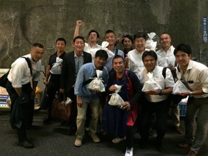 サプライズでアメフトをやっていた頃のメンバーが10周年を祝う呑み会を開いてくれました。