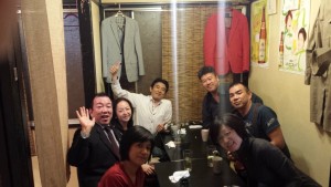 サラリーマン時代の同期が10周年を祝ってくれました。